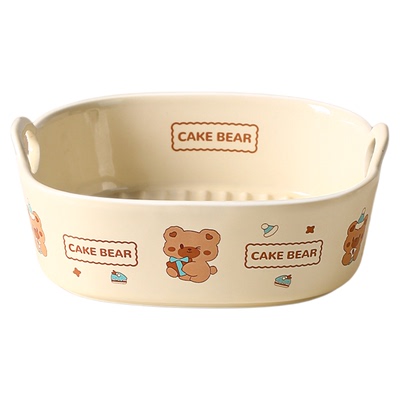 双耳空气炸锅碗烤碗烤箱用焗饭碗