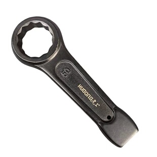 虎工重型敲击梅花扳手单头开口加厚可敲打锤击90/95/100/105/120#