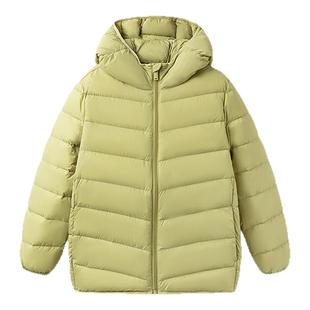 巴拉巴拉儿童排骨羽绒服男童外套女童冬装亲子轻薄内胆2025年新款