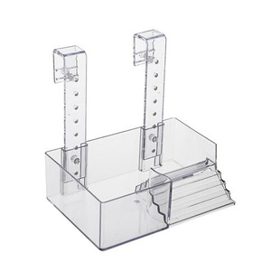 亚克力乌龟晒台晒背爬台挂壁挂钩龟缸箱爬坡爬架水族箱浮岛高水位