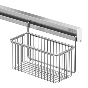 御仕家卫生间墙上不锈钢收纳架洗漱洗手台洗脸池免打孔浴室置物架