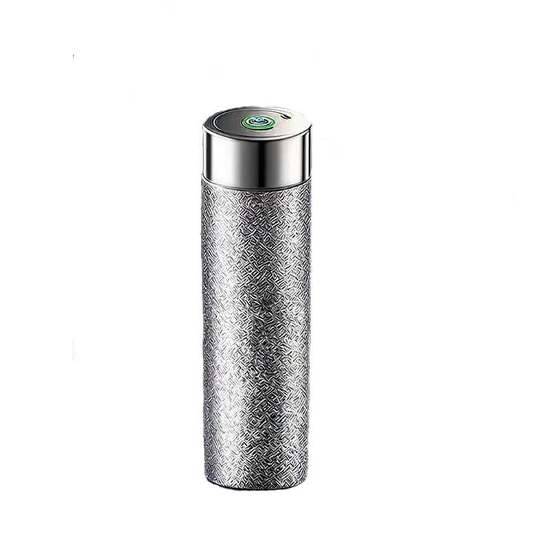 摩升指纹保温杯蓝牙商务学生钛杯