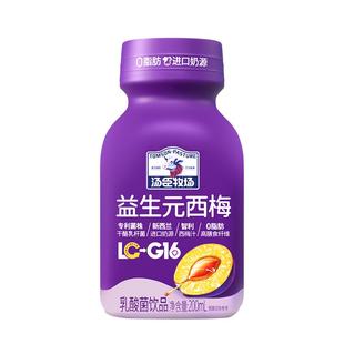 汤臣牧场益生元西梅饮乳酸菌饮品含智利西梅汁饮料 200ml*10瓶