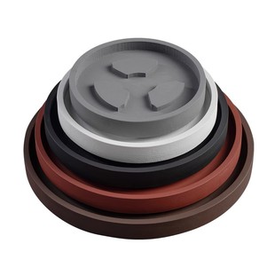 圆形花盆底盘底座托盘凹槽透气加厚大号深接水盘花托垫底防烂根