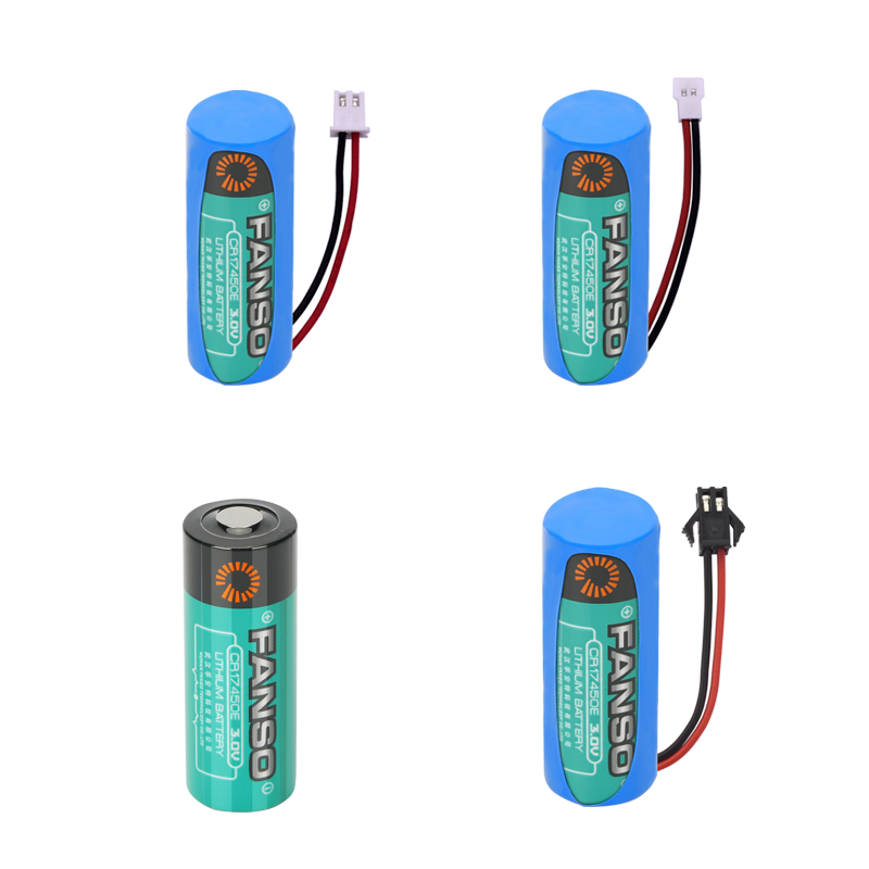适合孚安特智能水表电表水表流量计RAM记忆PLC 3V CR17450E ER14505 18505 3.6V锂电池