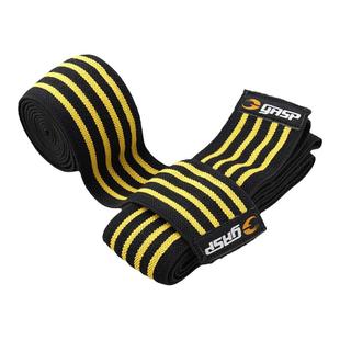 原装进口GASP Knee Wraps盖世璞专业缠绕式举重健身深蹲弹力护膝