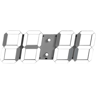 网红镂空电子钟表挂钟客厅2025新款轻奢高级感led数字时钟挂墙