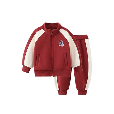 齐齐熊宝宝春款运动套装