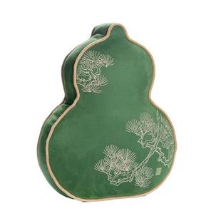 国家图书馆青松抱枕刺绣柔软文创意长辈妈妈送男女生日礼物品