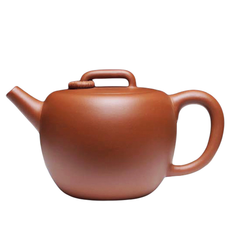 正宗宜兴名家紫砂壶原矿朱泥茶壶