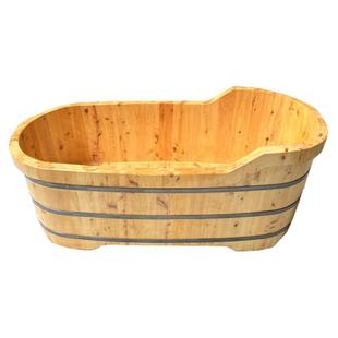 老人木桶儿童浴桶香柏木泡澡桶沐浴桶浴缸浴盆成人实木木质家用