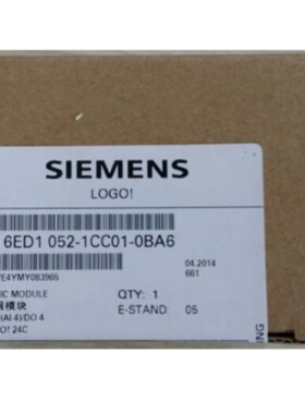 议价全新6ED1052-2CC01-0BA6 LOGO! 24V,逻辑模块6ED1052-2CC00-0