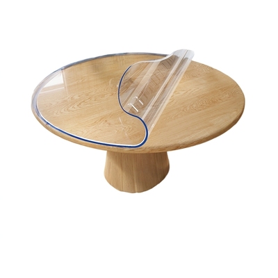 硅胶桌垫圆形桌布防水防油免洗