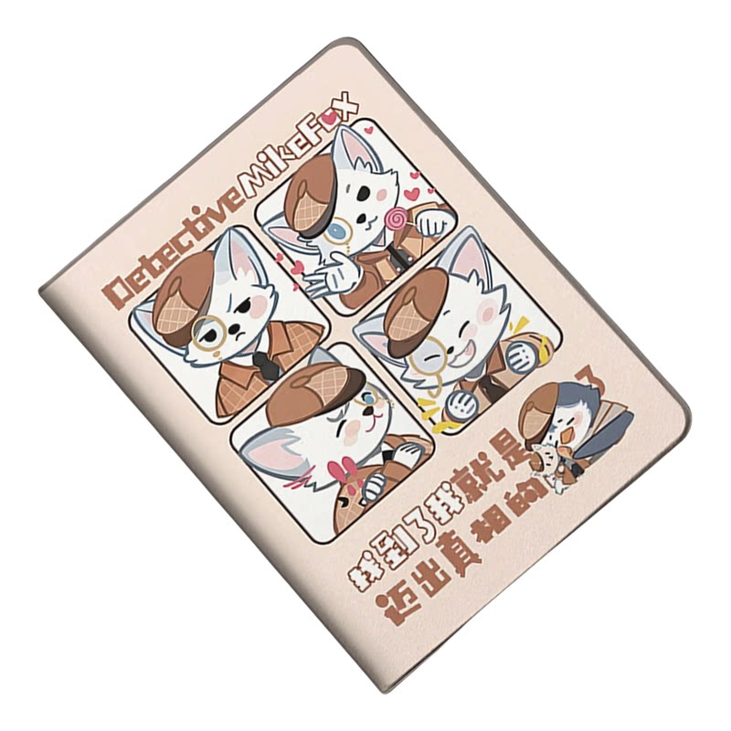 神探周边迈克狐谷子赫恩Air13寸平板套ipad11皮套ipad10.2适用air7 6 5第十代保护套pro13笔槽mini567小米678