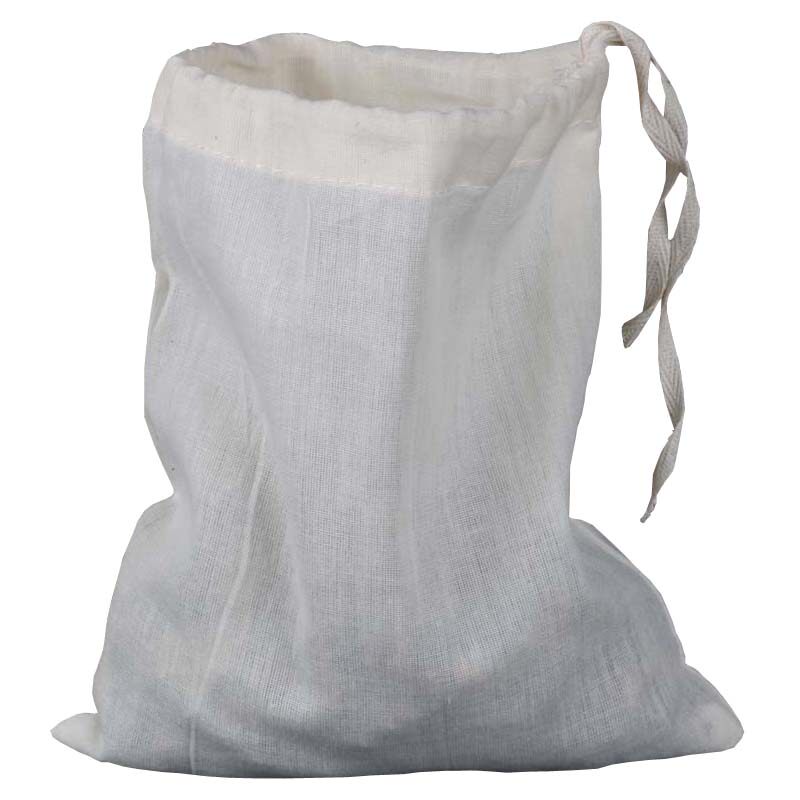 加厚15个20*25cm卤料纱布煲汤过滤袋中药渣袋纯棉调料 泡酒煮茶袋