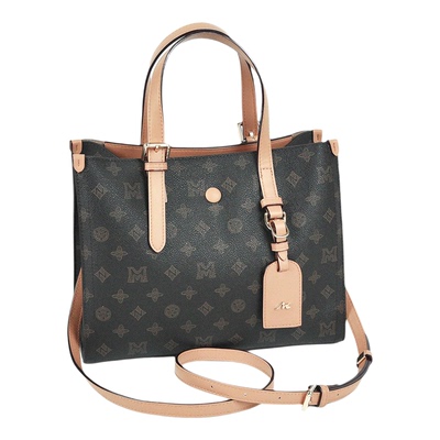 稻草人老花大容量轻奢托特包