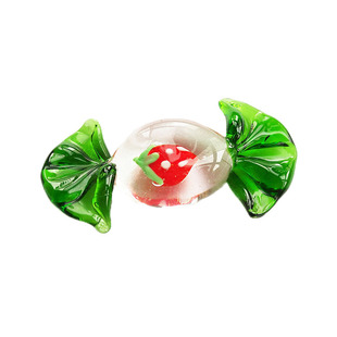 淄博琉璃玻璃工艺品制品糖果手作家居装饰 果盘摆件儿时童年回忆