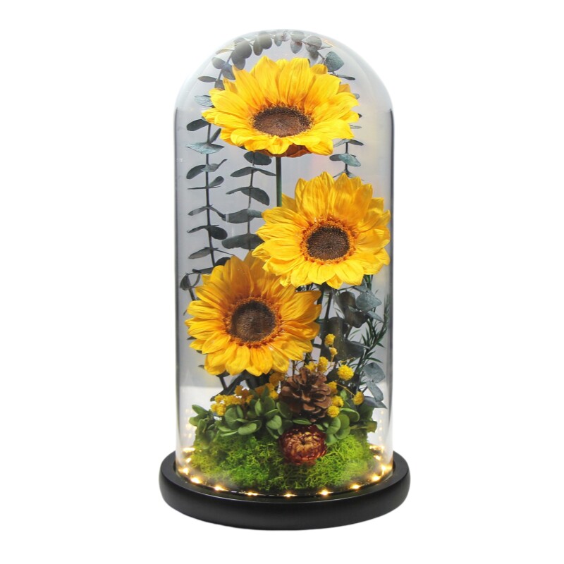 特大向日葵永生花束教师节礼盒