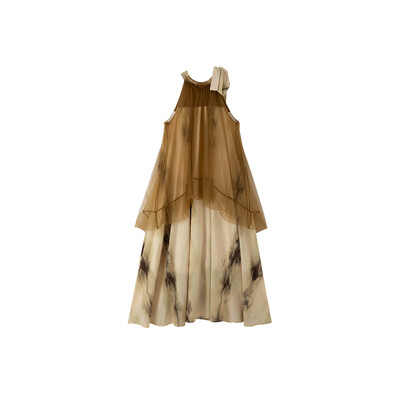 姜素恩中式国风气质假两件仙女裙