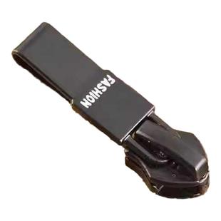 反装防水尼龙拉链头配件外套口袋7号反向隐形拉锁头黑色尼龙拉链