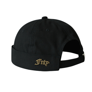 大头围男士雅痞帽加深加大复古工装风瓜皮帽子街头嘻哈无檐地主帽