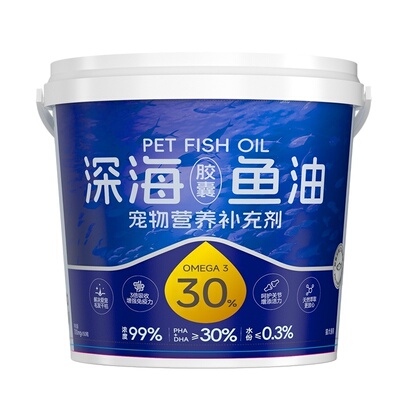 深海鱼油猫咪狗狗专用营养美毛高浓度omega3官方旗舰店正品