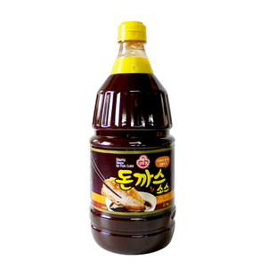 韩国进口不倒翁猪排沙司2.1kg*6整箱猪扒酱猪排调味酱炸猪排沙司