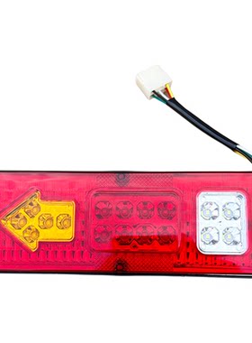 电动三轮四轮车12v48V72vLED后尾灯总成通用转向行车刹车夜行灯