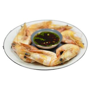 【野捕海明虾500克】原生态/绿色健康/活冻新鲜/原装进口/顺丰