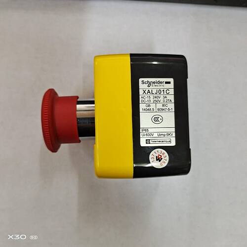 议价施耐德原装急停按钮开关盒电梯配件XALJ01C配 XB2-BS542C旋转