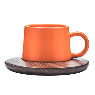 Promates高级橙色陶瓷马克杯