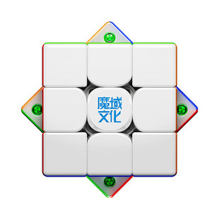 魔域文化威龙 V11魔方三阶磁力磁悬浮UV儿童益智玩具比赛专用专业
