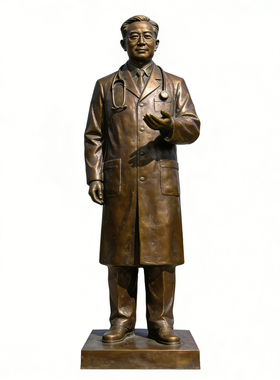 铸铜职业人物主题公园雕塑