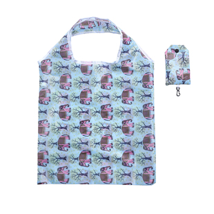 T190便携折叠环保袋手机袋韩国小清新花布超市购物袋手提袋买菜包