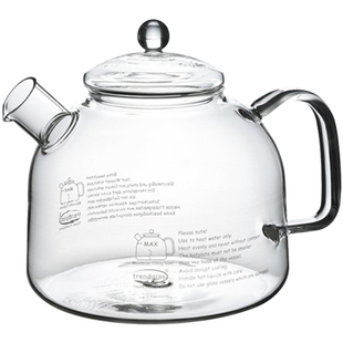 德国Trendglas Jena明火玻璃煮茶壶高硼硅耐高温烧水壶水果煮茶器