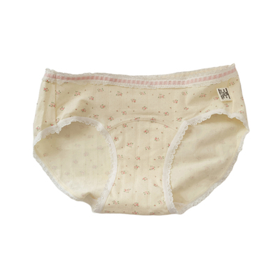 碎花A类婴儿棉可爱内裤女