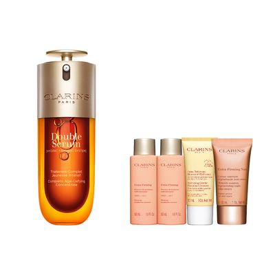 【圣诞礼物】娇韵诗双萃精华液紧致抗皱淡纹熬夜面部精华