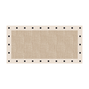 CCF 月光石可拆洗水洗无胶卧室床边毯房间装饰地毯客厅玄关防猫抓