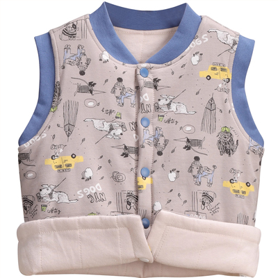 儿童马甲秋冬内穿夹棉背心大童纯棉加厚校服神器男童保暖冬装坎肩