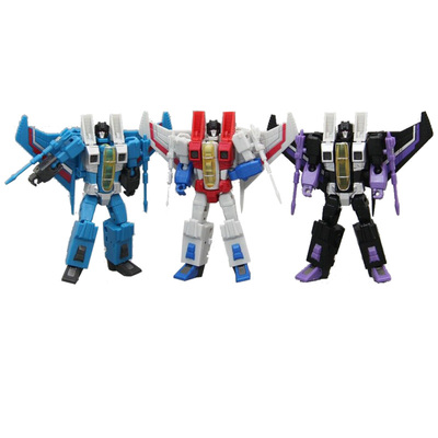 飞机变形pt尖头红色蜘蛛尖头小队