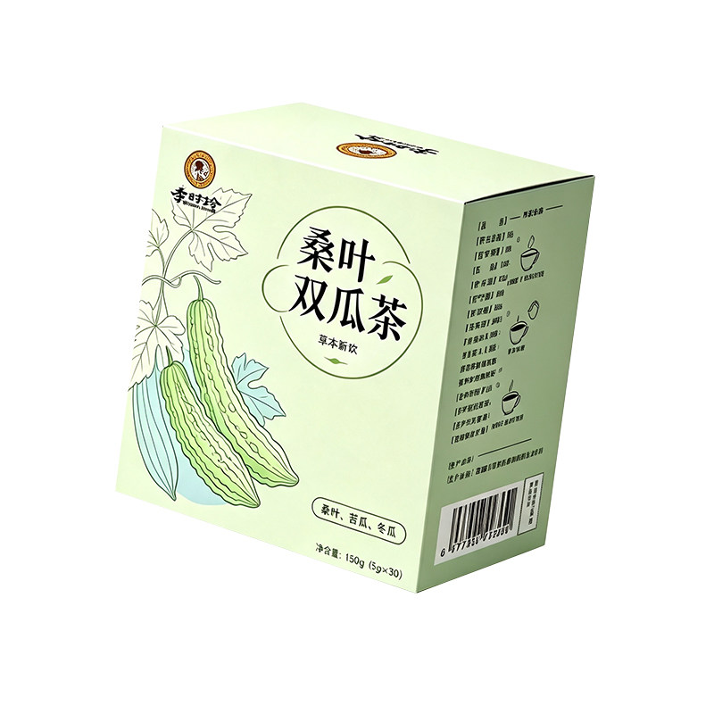 上医时珍正品桑叶双瓜茶苦瓜正宗霜后糖冬瓜茶包友专减用肥泡水喝