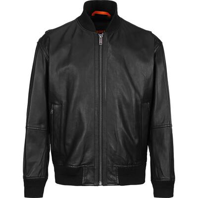 HugoBoss男士高端小羊皮皮衣