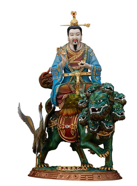 太乙救苦天尊铜像家用神像摆件