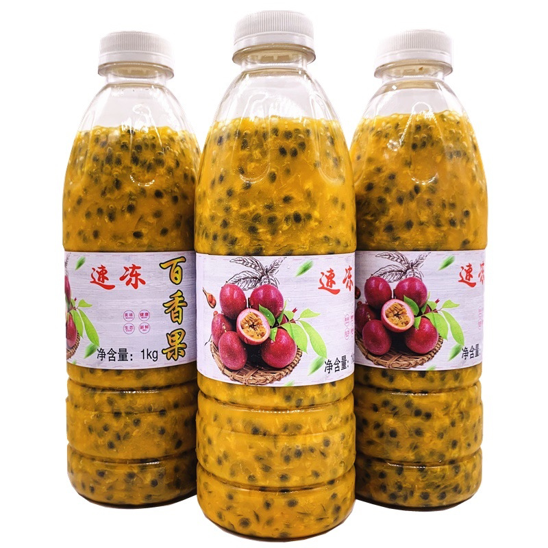 云南原桨冷冻瓶装4斤新鲜百香果