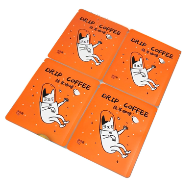 自制便携手绘咖啡师风格三边封