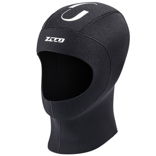 ZCCO 潜水头套男保暖大码深潜帽子冬泳防寒专业头罩女泳帽厚3 5mm