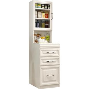 厨房墙边角柜拐角落柜子收纳柜子橱柜储物碗柜餐边柜餐厅酒柜立柜