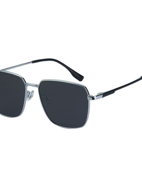 时尚方形偏光墨镜男女高级感显瘦