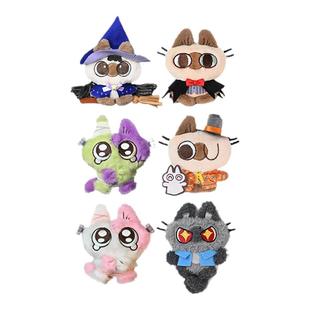 正版暹罗猫小豆泥泥的魔法不太灵系列盲盒挂件磁吸毛绒玩偶周边