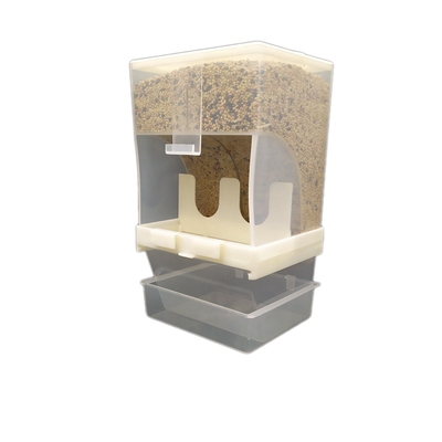 鹦鹉鸟自动喂食器防溅防撒下料食盒玄凤虎皮牡丹八哥食槽食碗包邮